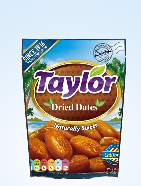 Taylor Dried Dates 190g 